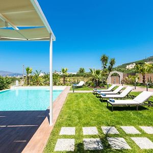 Villa Anemeli - Luxury Pool Villa With Gorgeous Seaview Kissamos Exterior photo