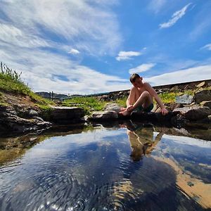 Hotel Laugarholl With Natural Hot Spring Holmavik Exterior photo