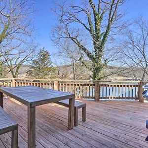 Lakefront Shell Knob Home With Deck And Gas Grill Exterior photo