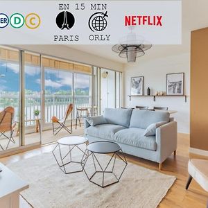 Appart'Hotel Luminous Vue Seine- Paris 15Min Juvisy-sur-Orge Exterior photo