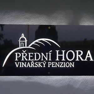 Vinarsky Penzion Predni Hora Velke Bilovice Exterior photo