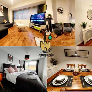 Lancaster House - Entire 4Bed House Serviced Accommodation Newcastle Free Wifi & Free 1 Off Street Parking Space Uk Exterior photo