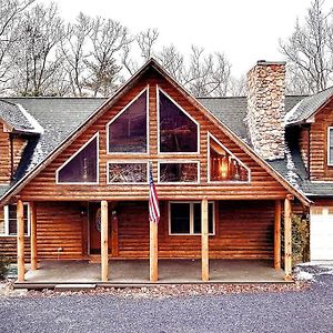 One Of A Kind Rustic Log Cabin Near Bryce Resort - Large Game Room - Fire Pit - Large Deck - Bbq Basye Exterior photo