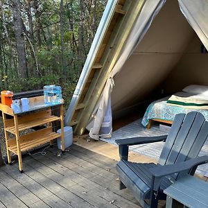 Bohamia - Cozy A-Frame Glamp On 268 Acre Forest Retreat Talladega Exterior photo