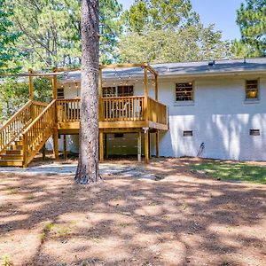 Southern Pines Vacation Rental With Deck And Grill! Exterior photo