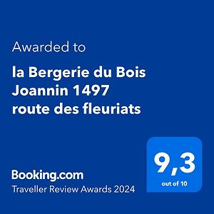 La Bergerie Du Bois Joannin 1497 Route Des Fleuriats Hotel Iguerande Exterior photo