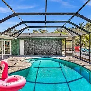 Lake Access Pool Swing Set Fort Lauderdale Exterior photo