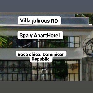 Villa Julirous Rd Spa And Aparthotel Camp For Vacationers 2 Bedrooms Boca Chica Exterior photo