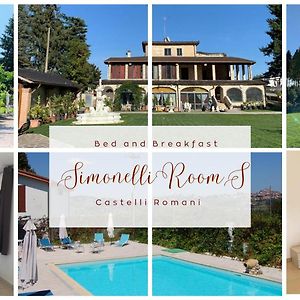 B&B Simonelli Rooms Rocca Priora  Exterior photo