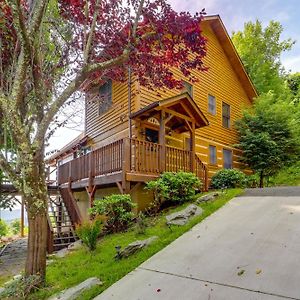 Smoky Mountain Vacation Rental With Large Deck! Laxon Exterior photo