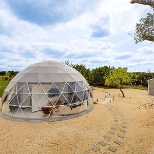 Unique Hill Country Glamping Dome With Fire Pit Villa Lampasas Exterior photo