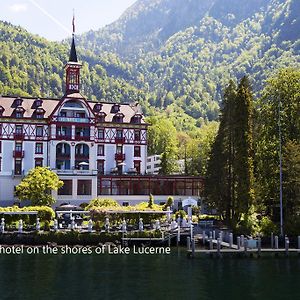 Hotel Vitznauerhof - Lifestyle Hideaway At Lake Lucerne Exterior photo
