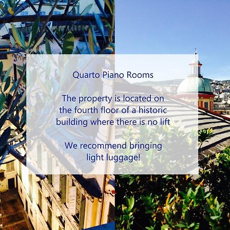 Quarto Piano Rooms Genoa Exterior photo