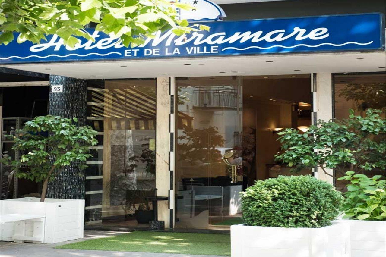 Hotel Miramare Et De La Ville Rimini Exterior photo