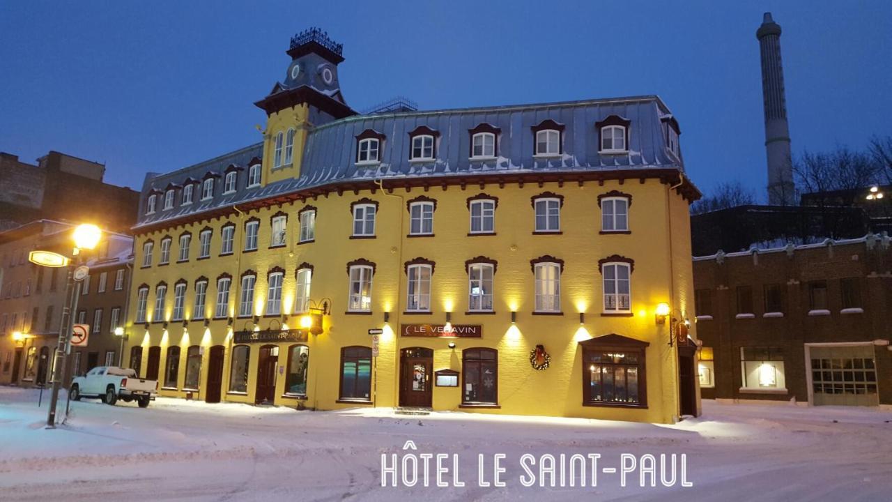 Hotel Le Saint-Paul Quebec City Exterior photo
