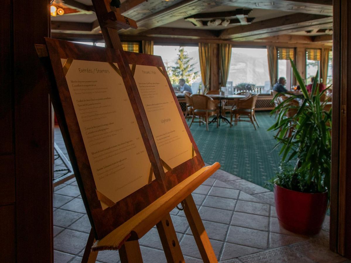 Hotel-Restaurant Le Mont Paisible, Crans-Montana Exterior photo