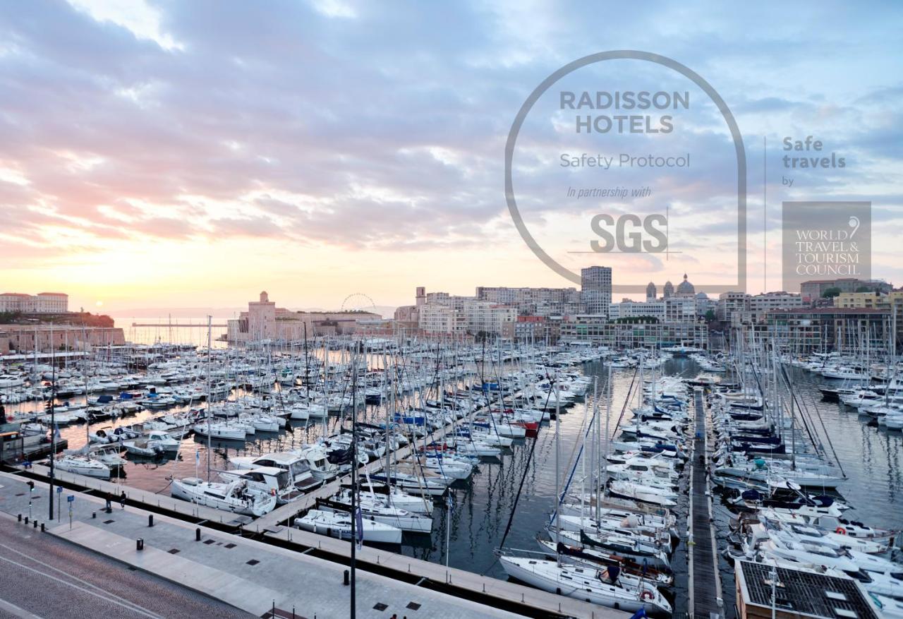 Radisson Blu Hotel Marseille Vieux Port Exterior photo