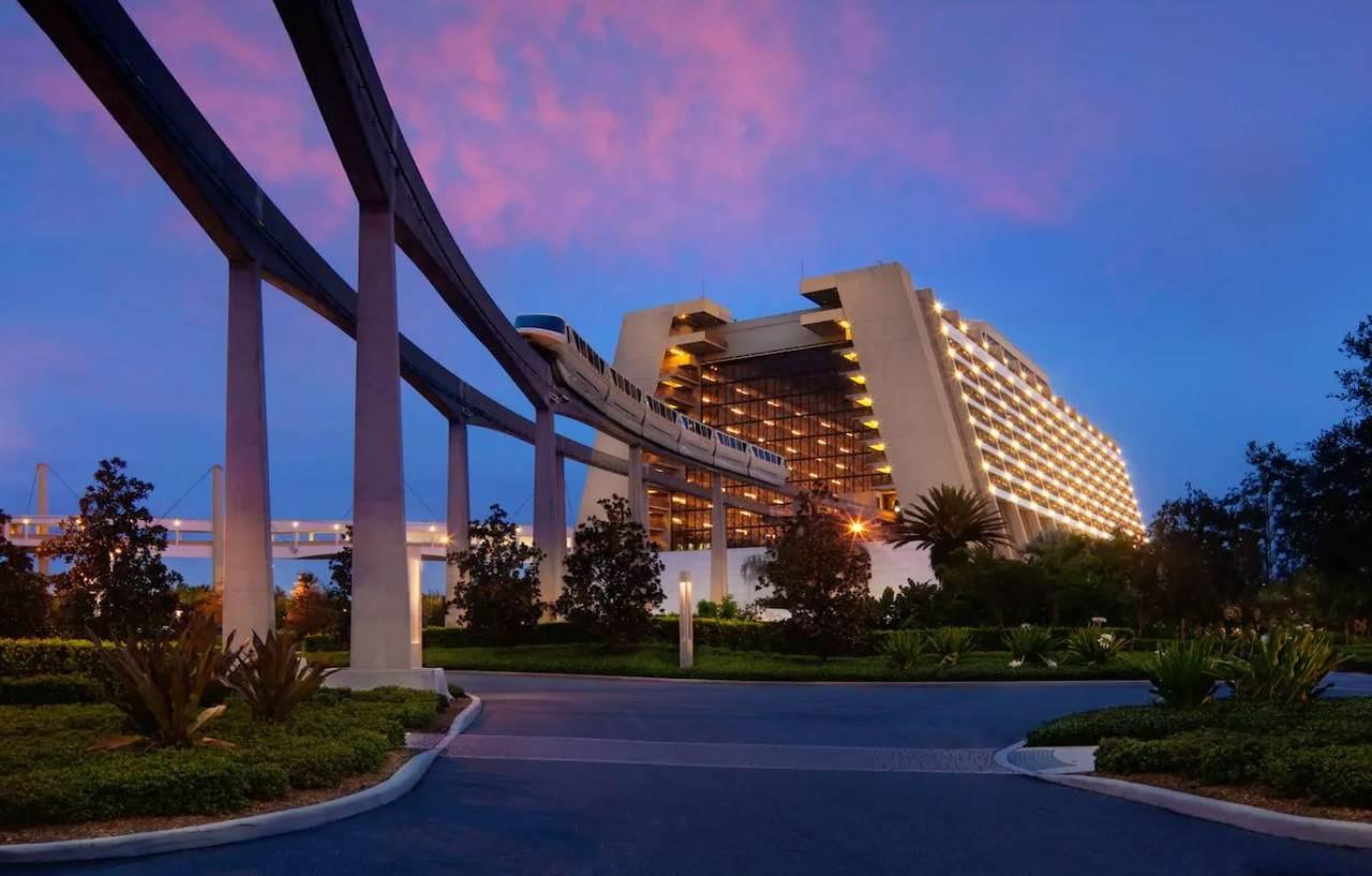 Disney'S Contemporary Resort Lake Buena Vista Exterior photo