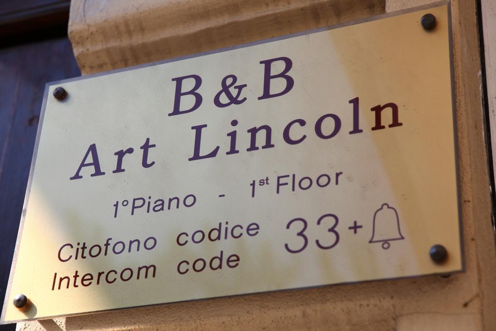 Art Lincoln Bed & Breakfast Palermo Exterior photo