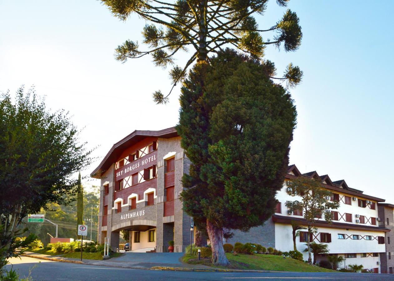 Sky Borges Hotel Alpenhaus - Gramado Exterior photo