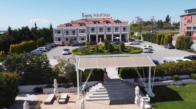 Perinthos Hotel Anchialos Exterior photo