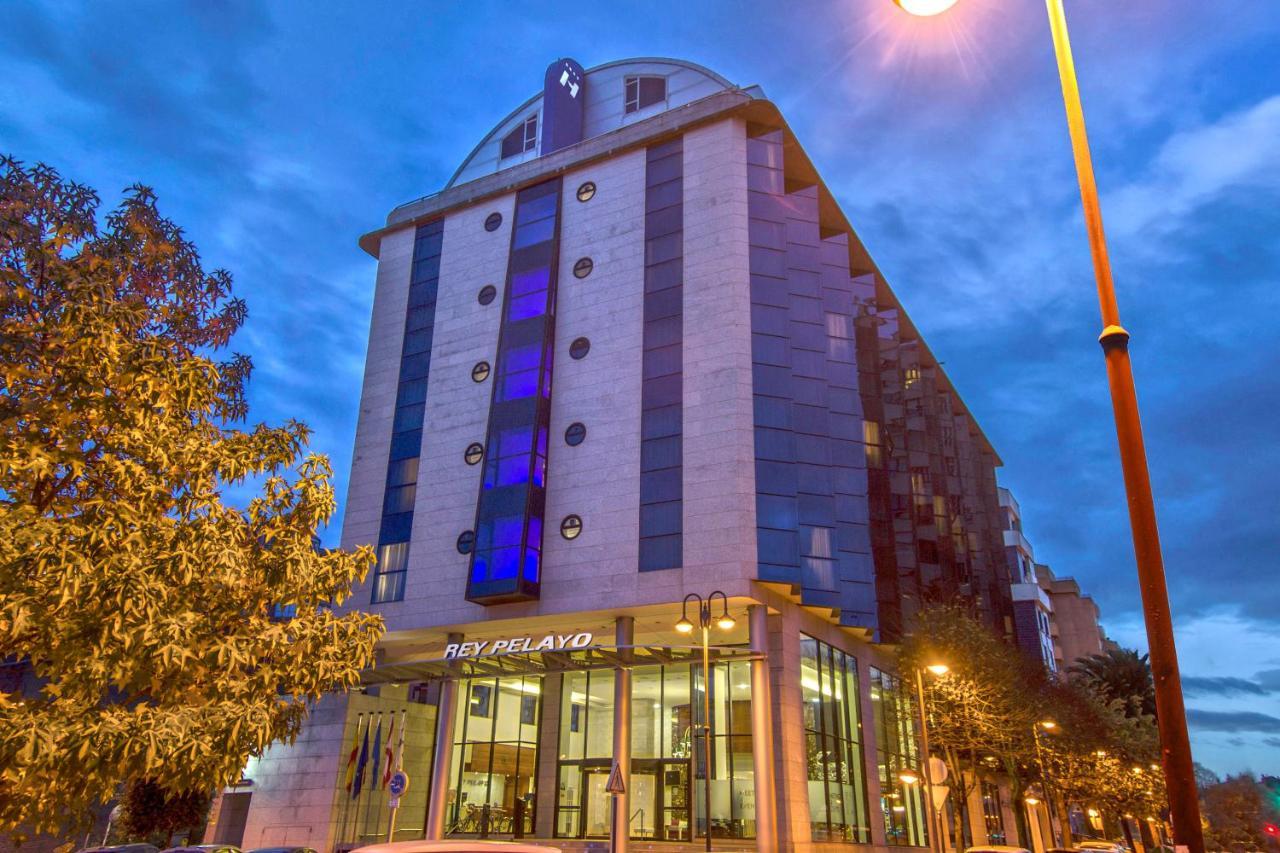 Hotel Zentral Gijon Rey Pelayo Exterior photo