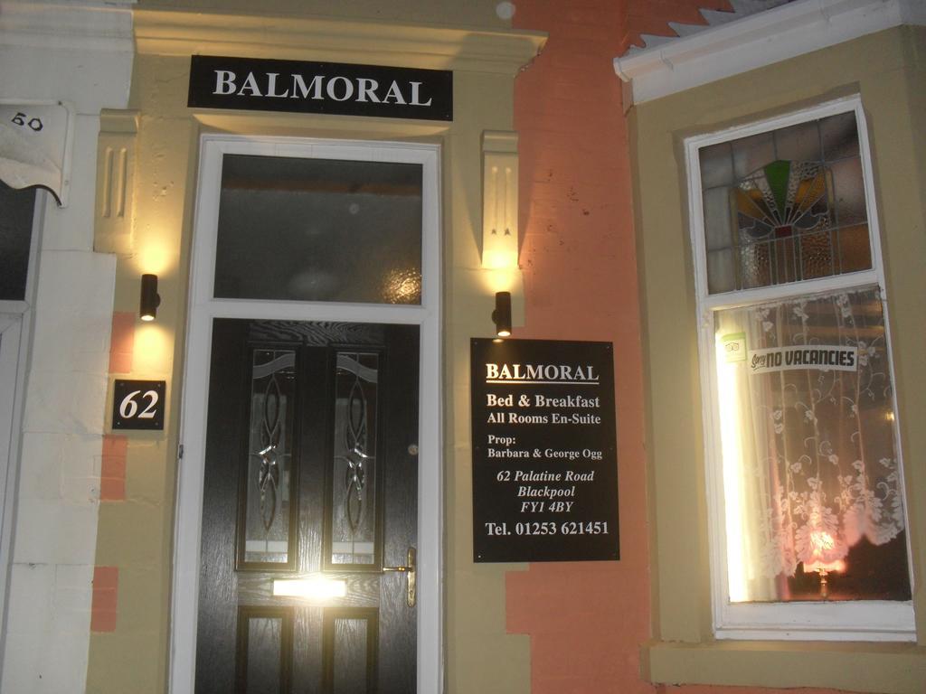 Balmoral Guest House Blackpool Exterior photo