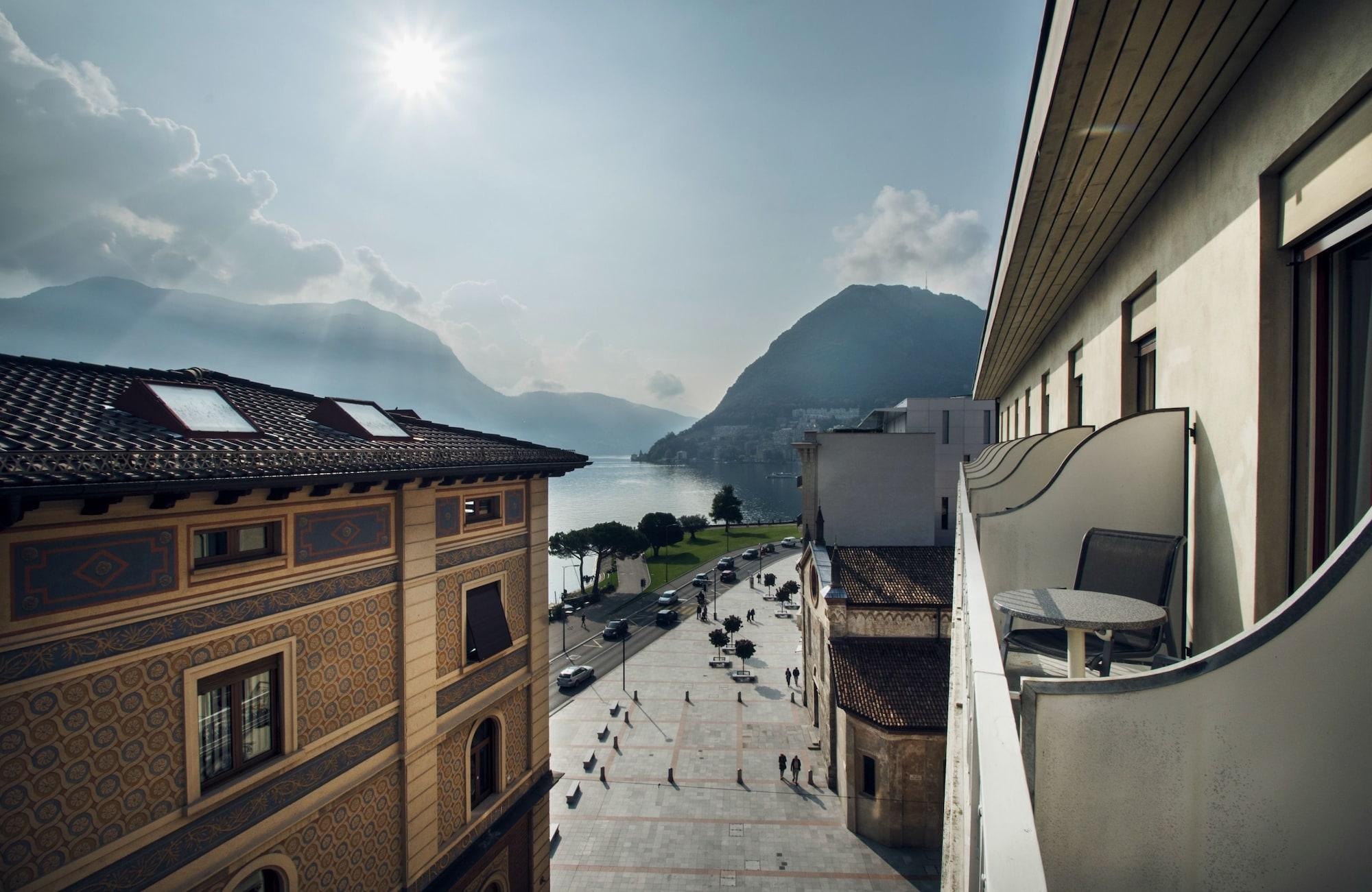 International Au Lac Historic Lakeside Hotel Lugano Exterior photo