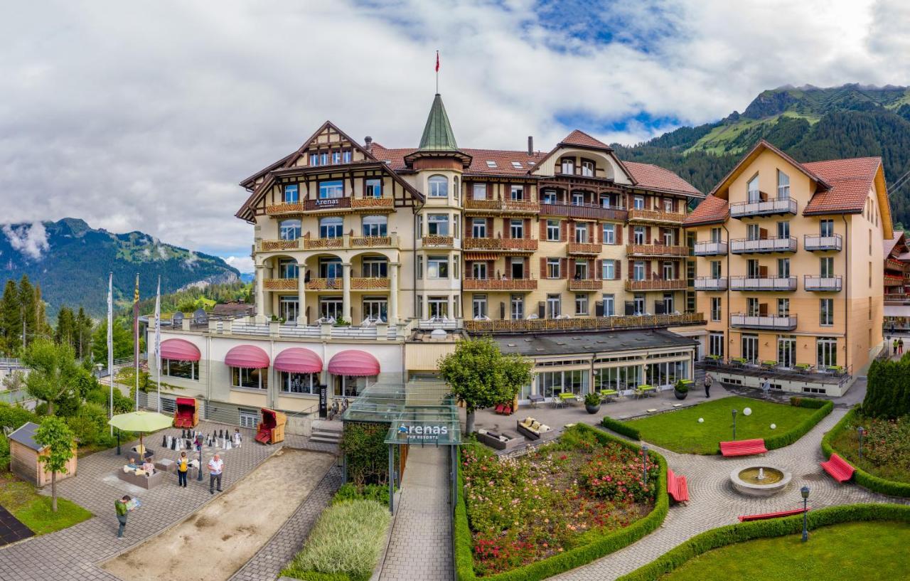 Arenas Resort Victoria-Lauberhorn Wengen Exterior photo