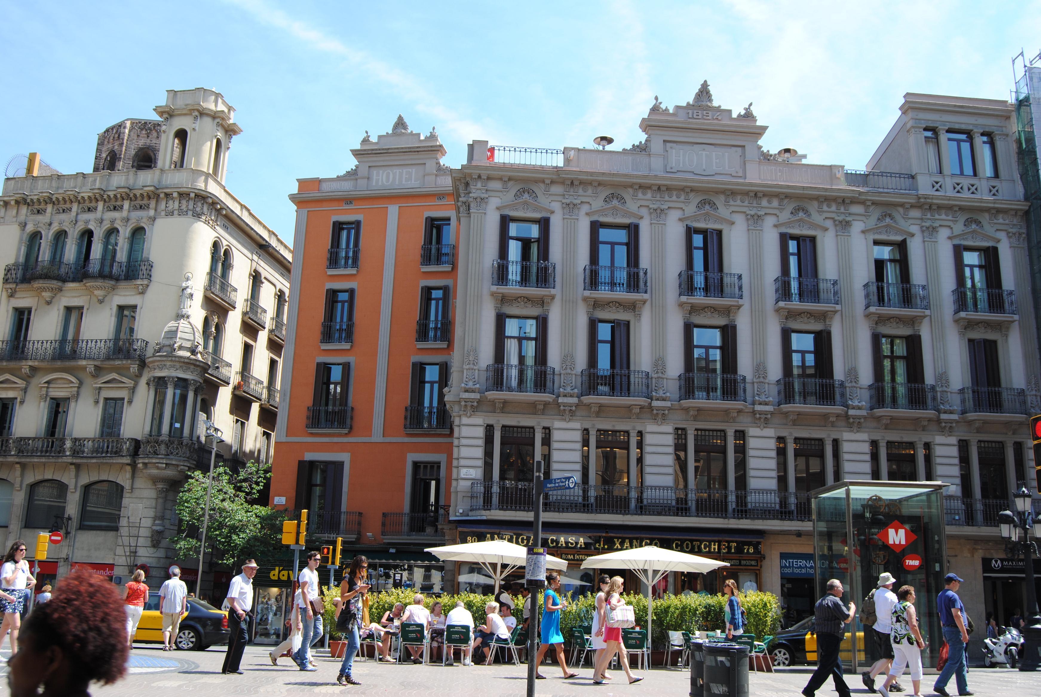 Hotel Ramblas Internacional Barcelona Exterior photo