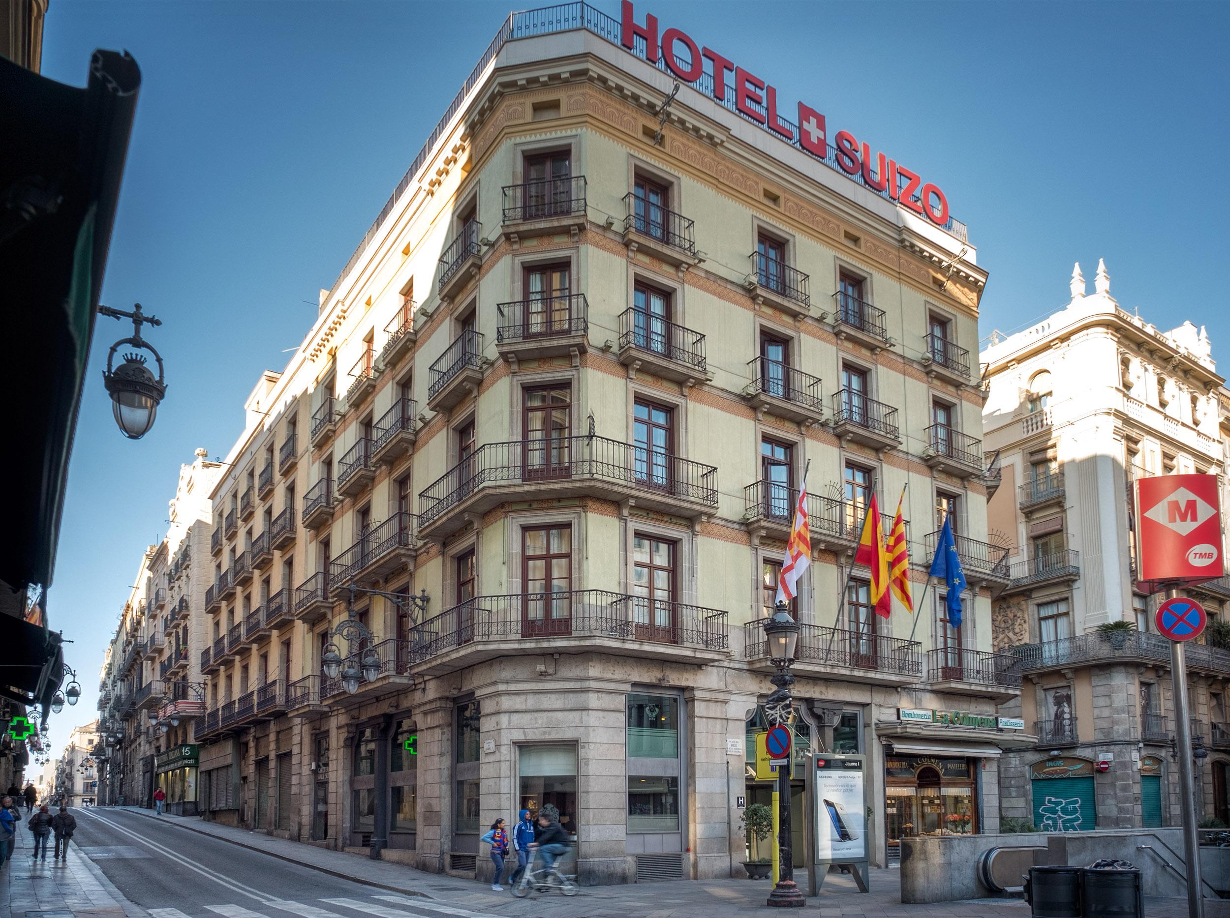 Hotel Suizo Barcelona Exterior photo