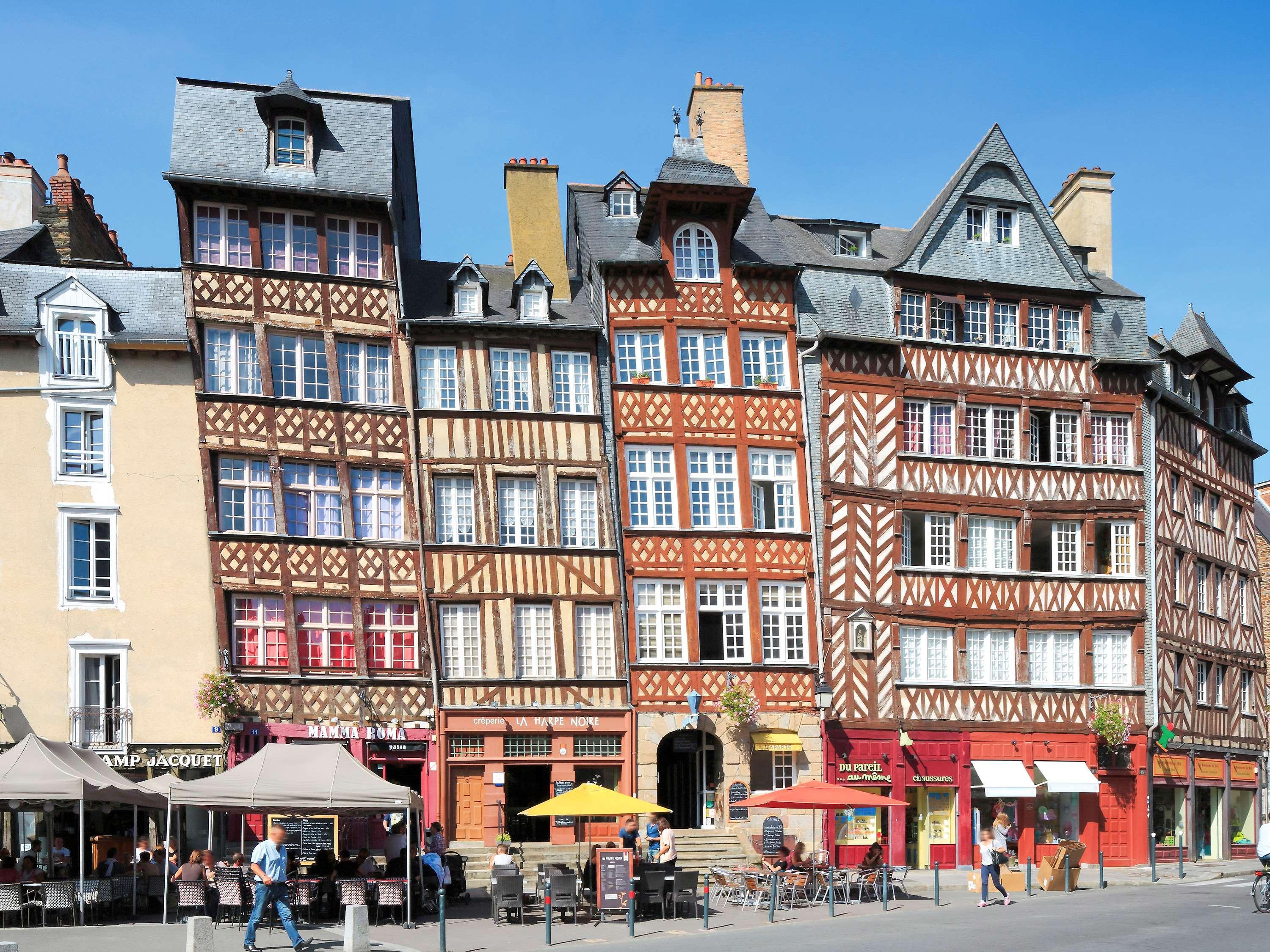 Mercure Rennes Centre Place Bretagne Exterior photo