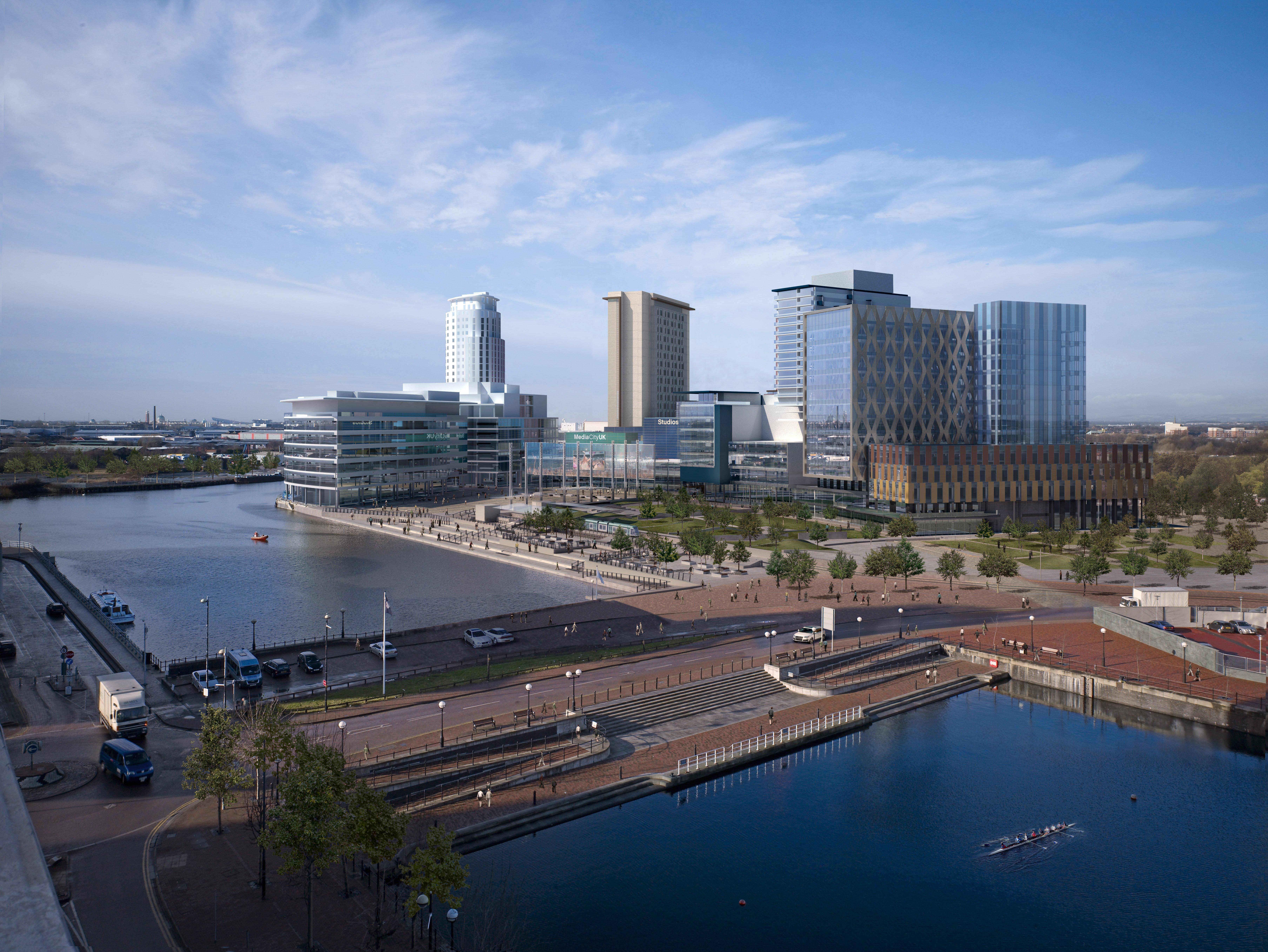 Holiday Inn Manchester-Mediacityuk, An Ihg Hotel Exterior photo