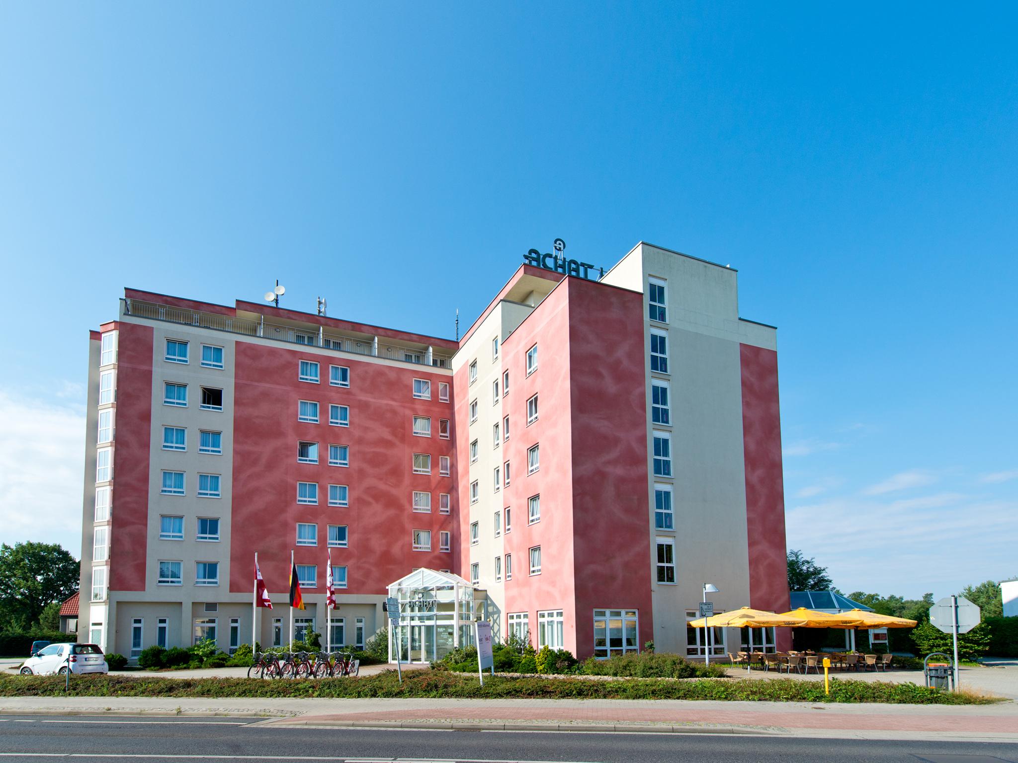 Achat Hotel Schwarzheide Lausitz Exterior photo