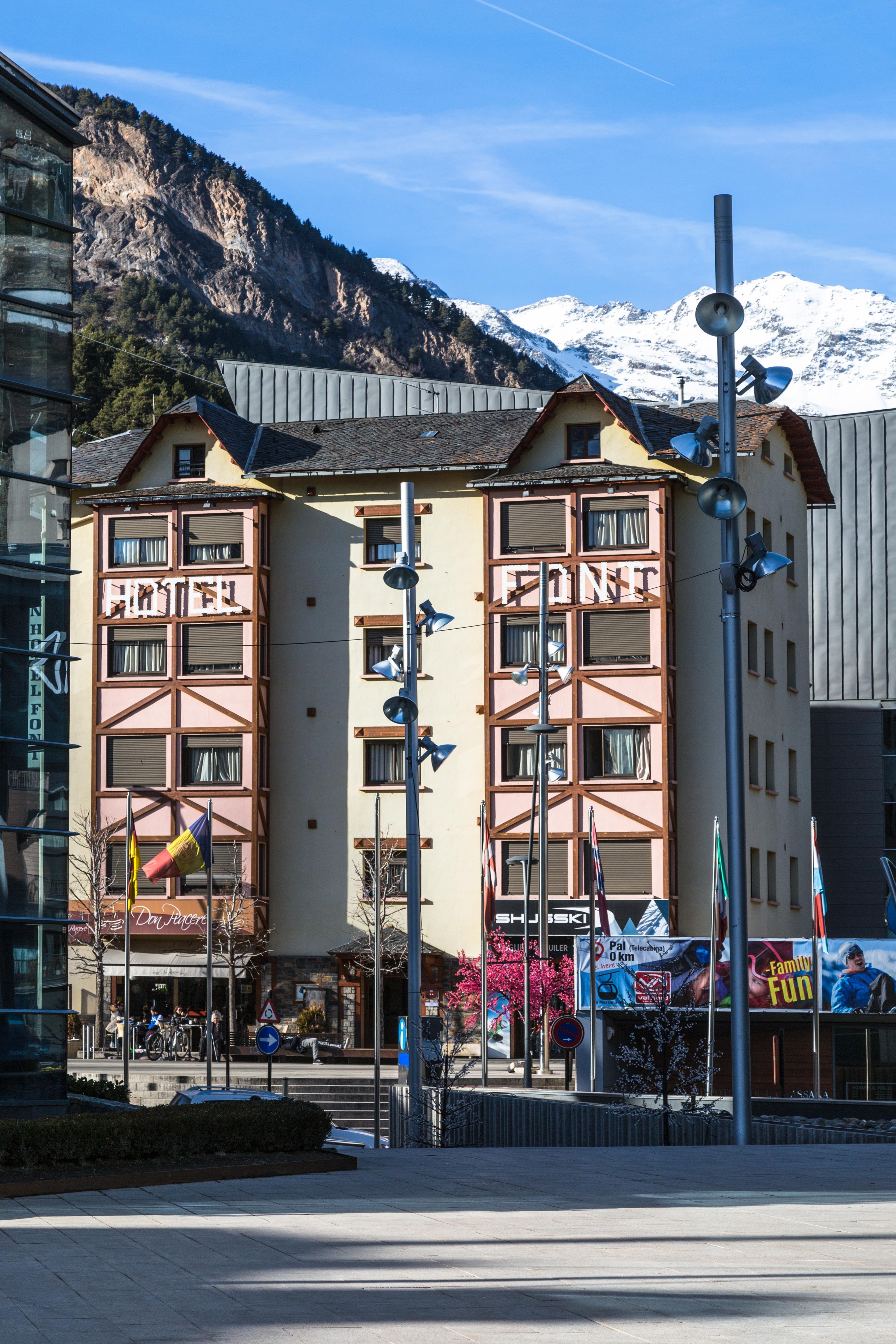 Font Andorra Hostel La Massana Exterior photo