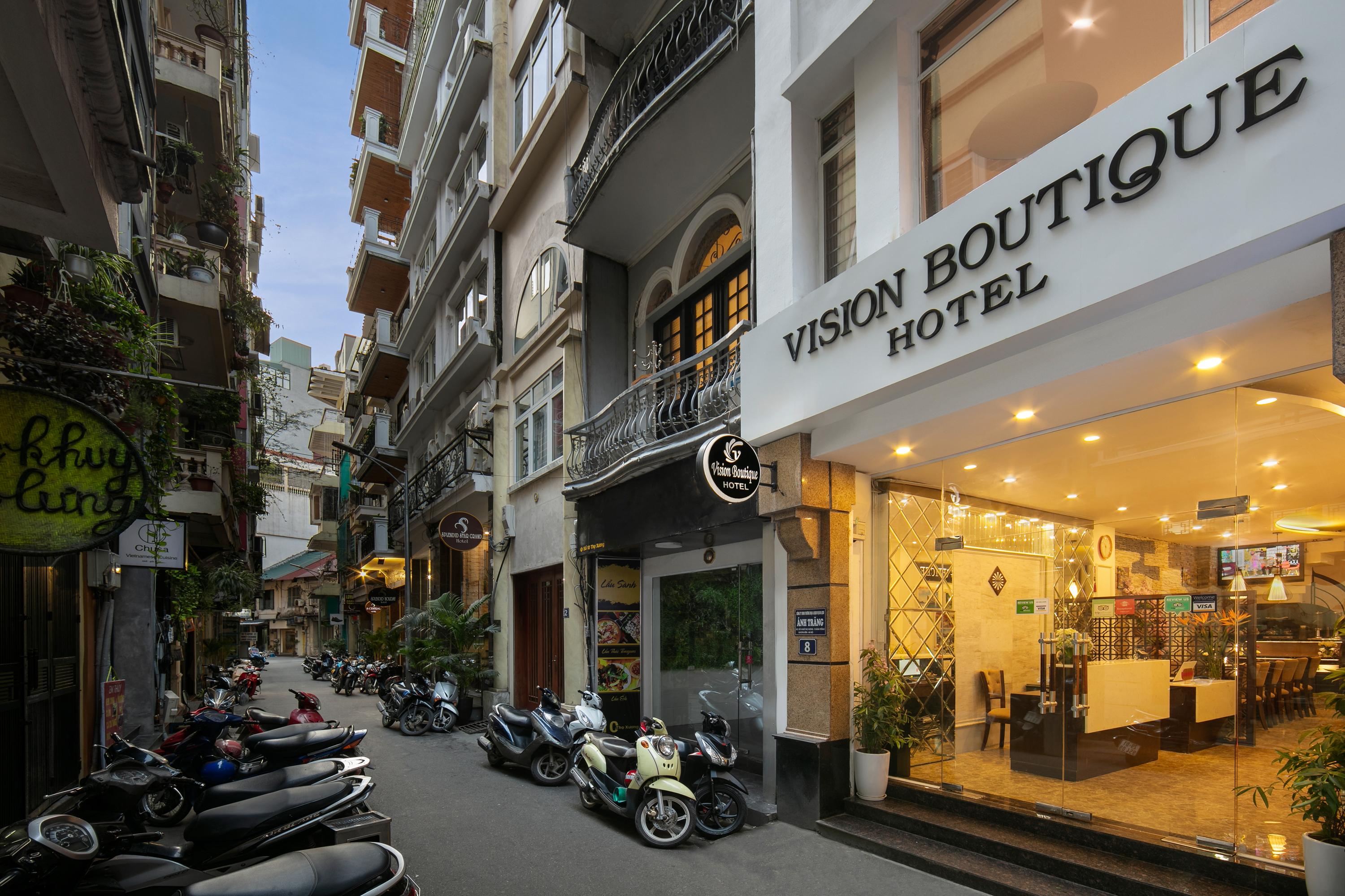 Hanoi Vision Boutique Hotel Exterior photo