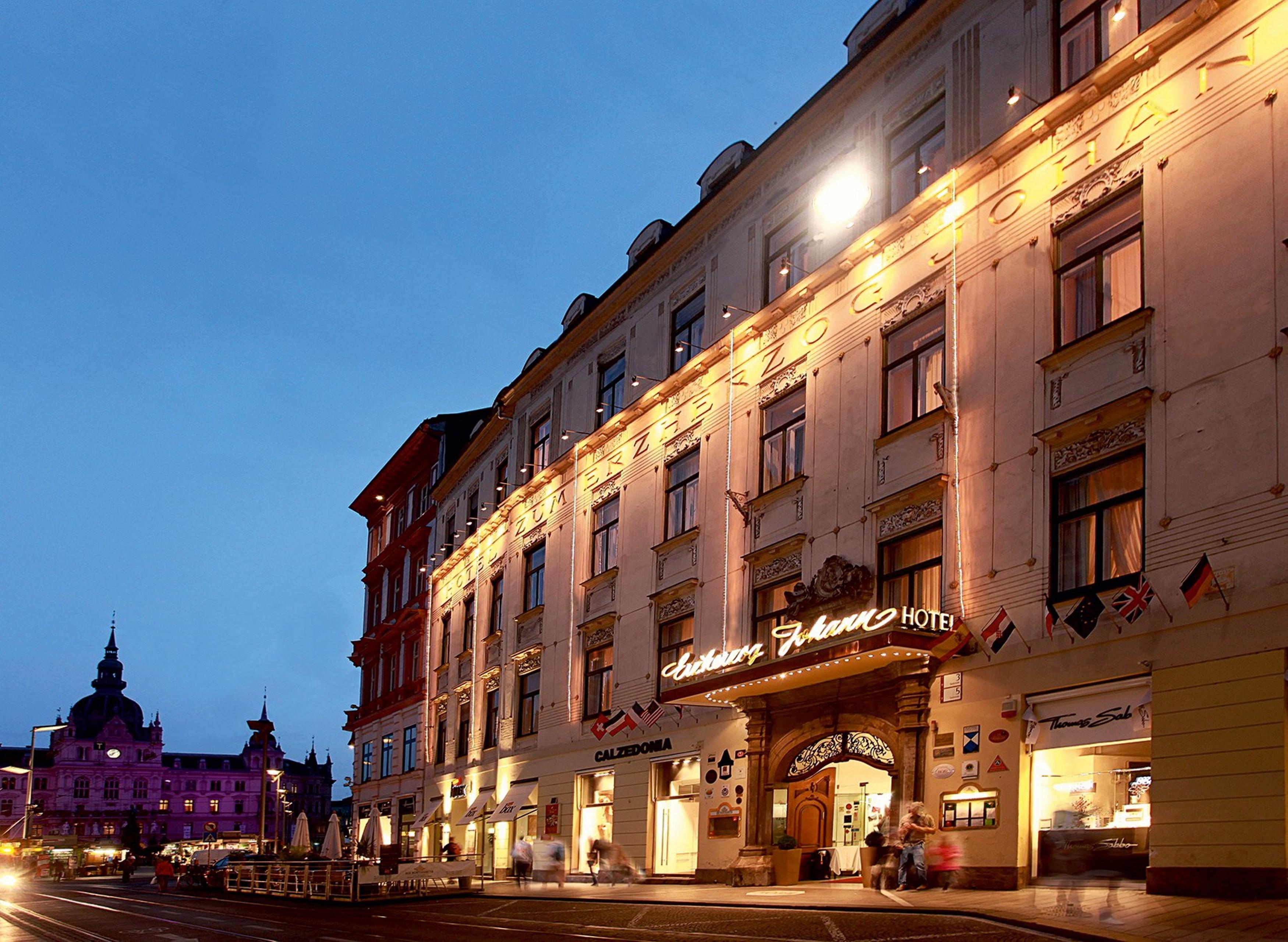 Palais-Hotel Erzherzog Johann Graz Exterior photo