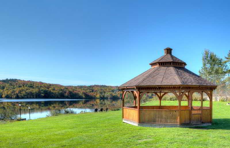 Le Manoir Du Lac Delage Stoneham Exterior photo