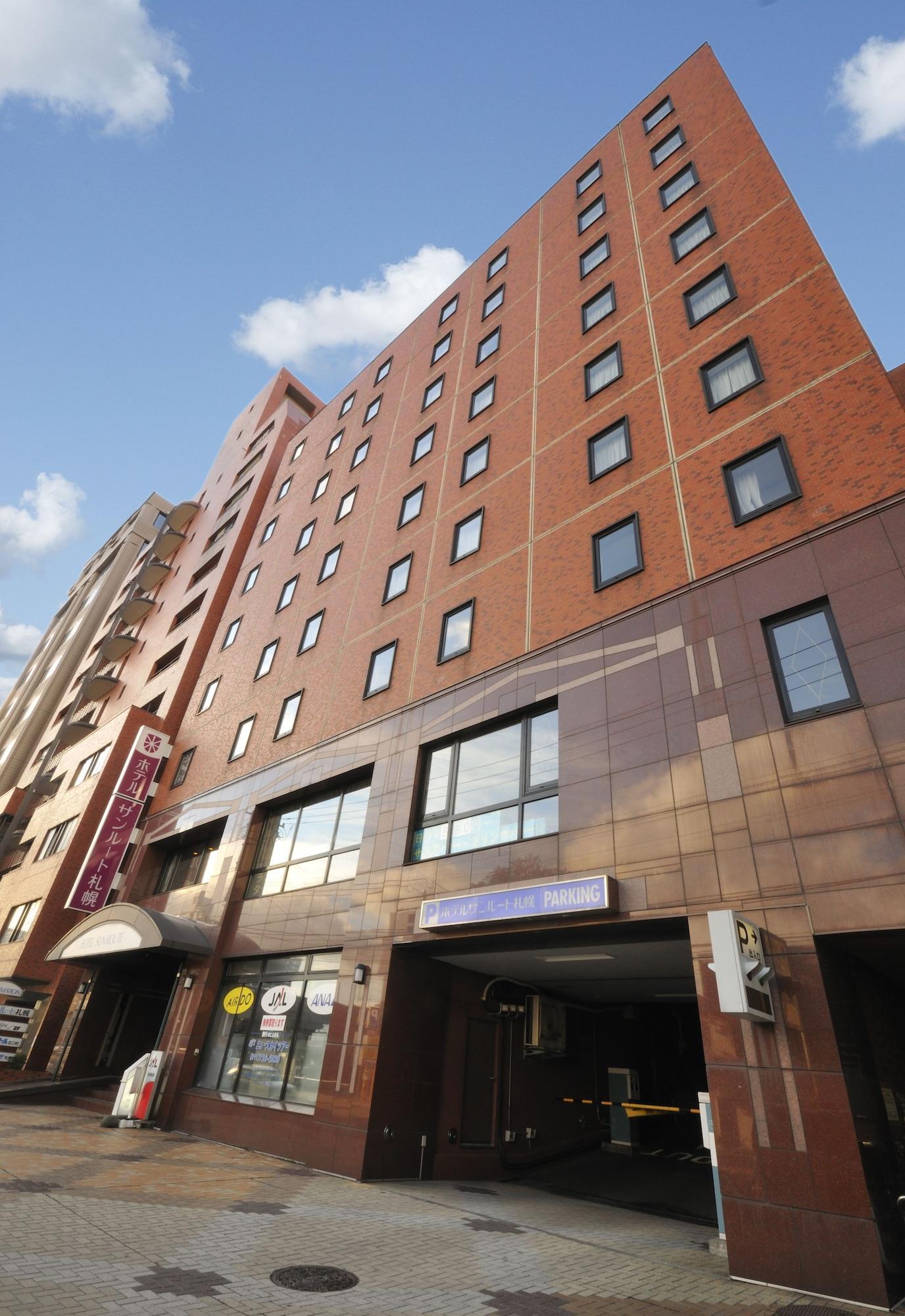 Hotel Sunroute Sapporo Exterior photo