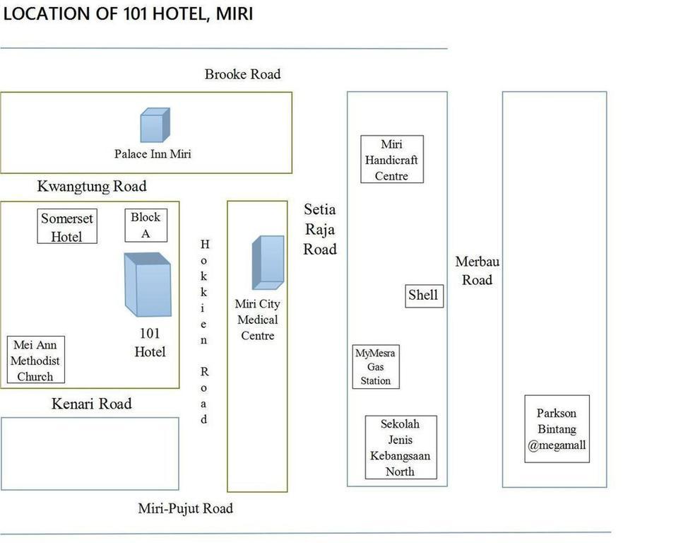 101 Hotel Miri Exterior photo