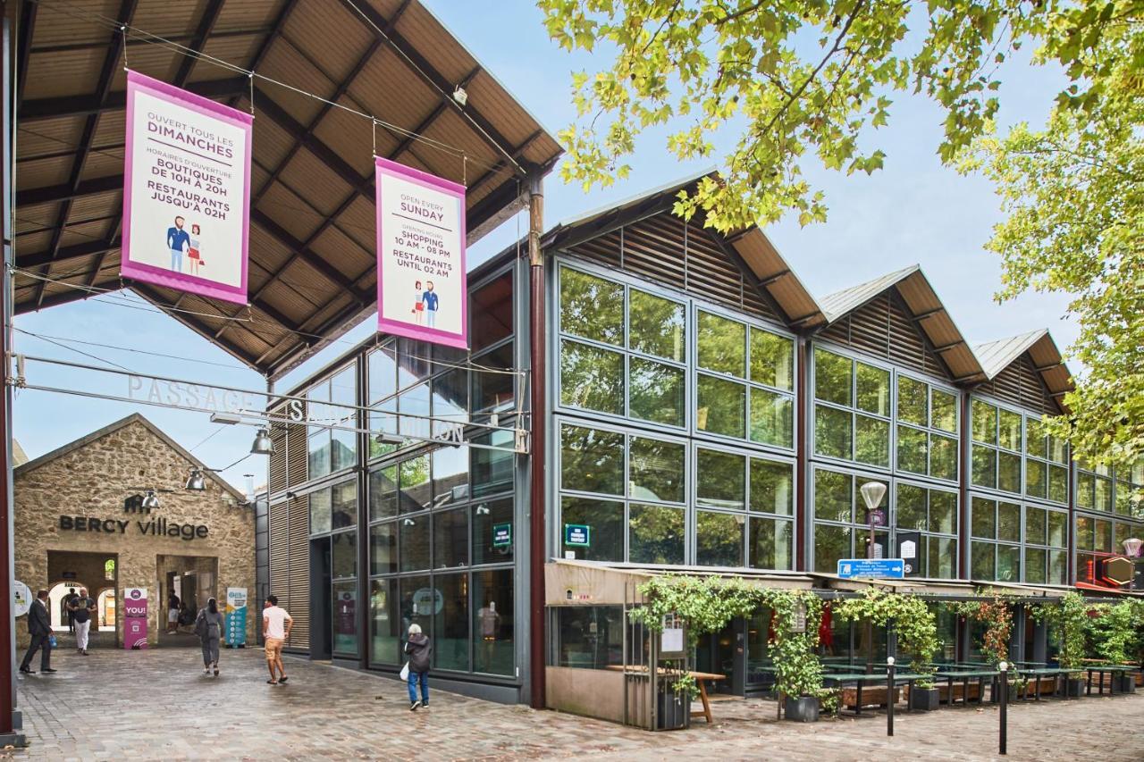 Hotel Campanile Paris-Bercy Village Exterior photo