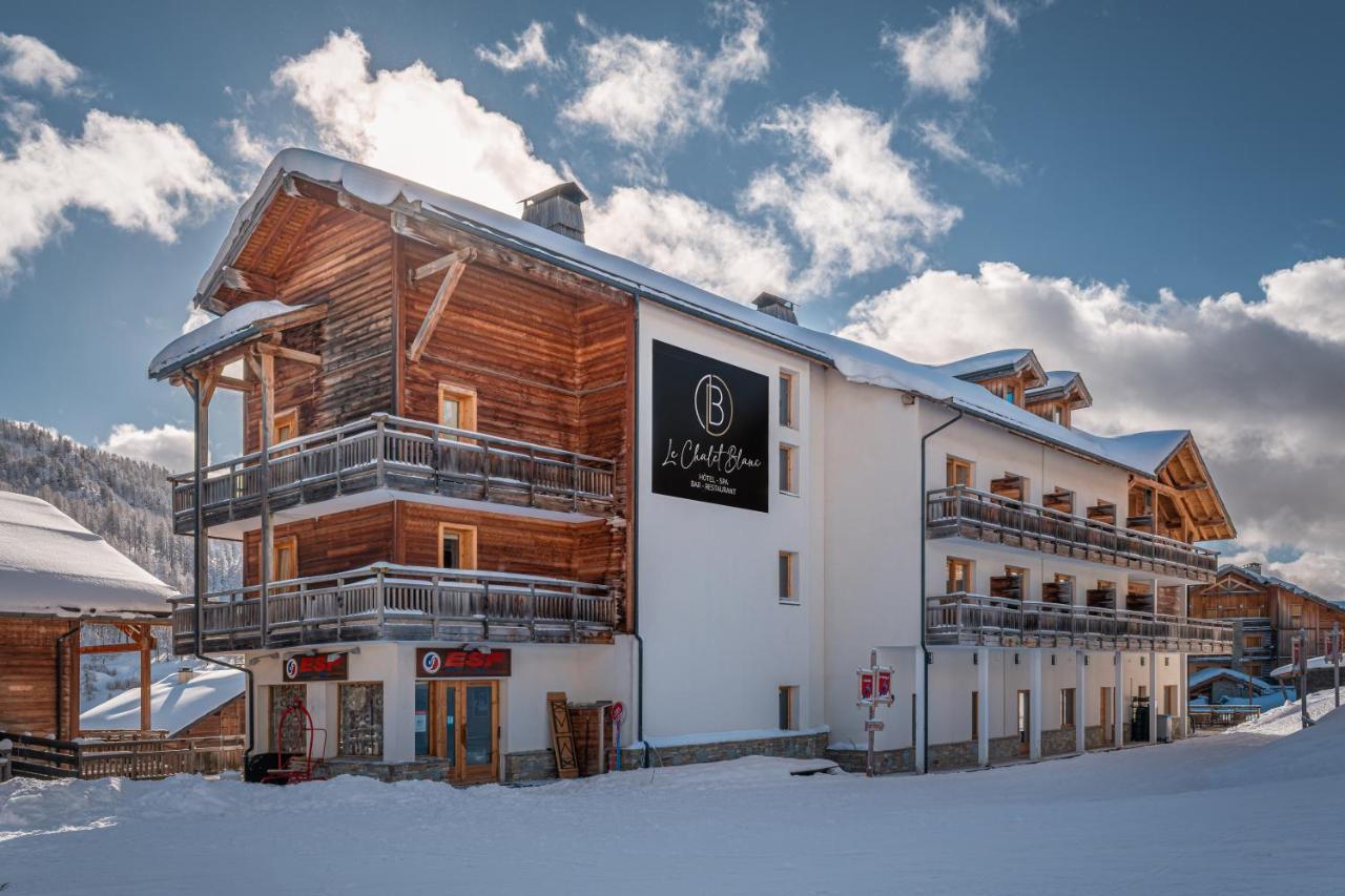 Le Chalet Blanc Hotel & Spa Montgenevre Exterior photo