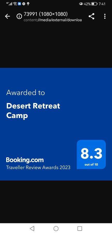 Desert Retreat Camp Al Wasil Exterior photo