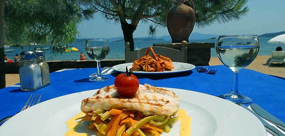 Nostos Village Holiday Resort Skiathos Island Restaurant photo