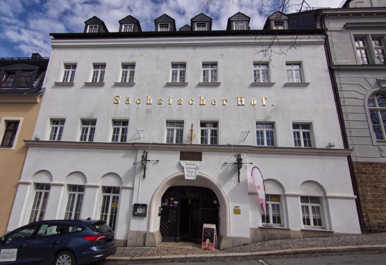 Hotel Sachsischer Hof Scheibenberg Exterior photo