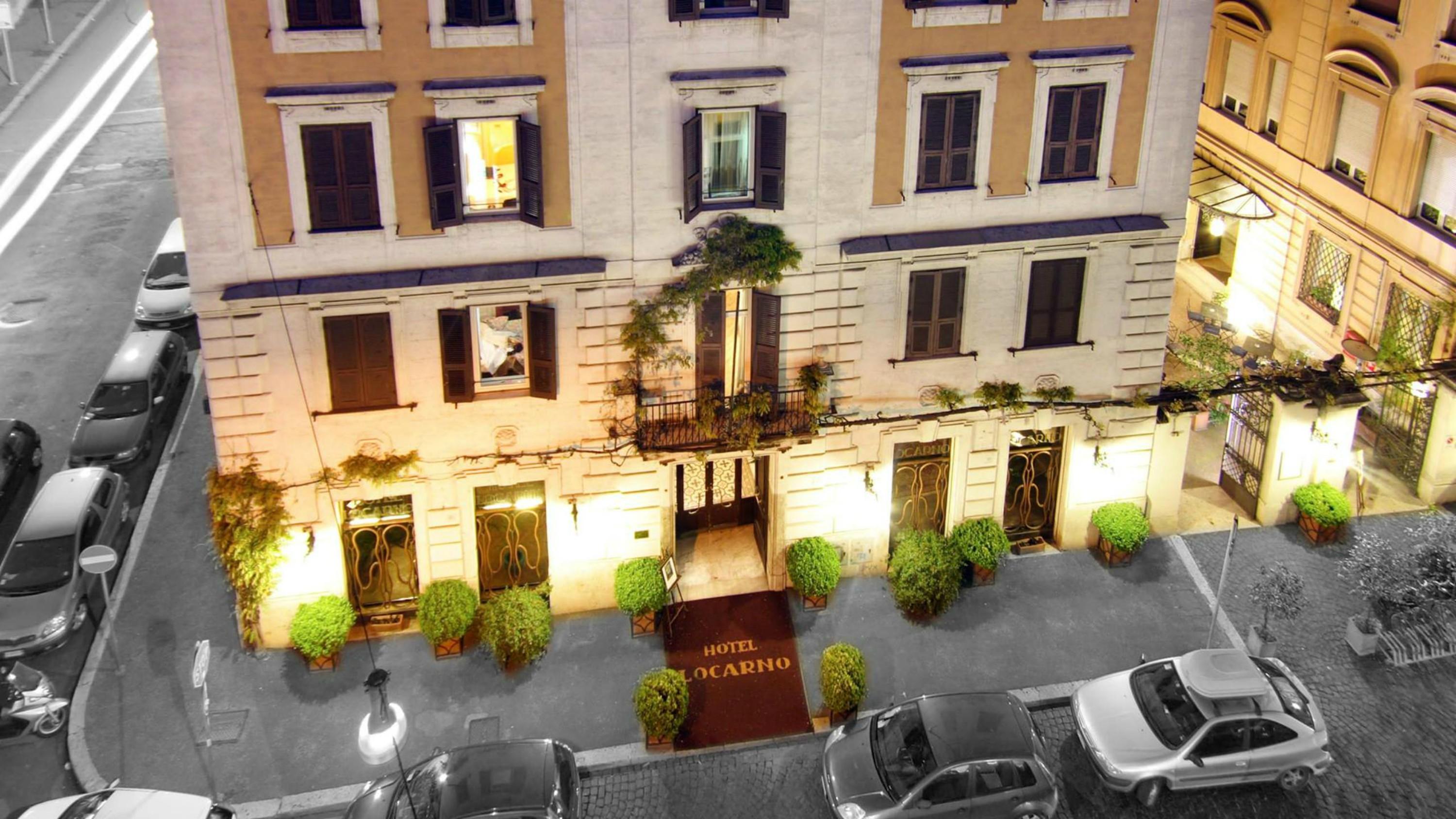 Hotel Locarno Rome Exterior photo