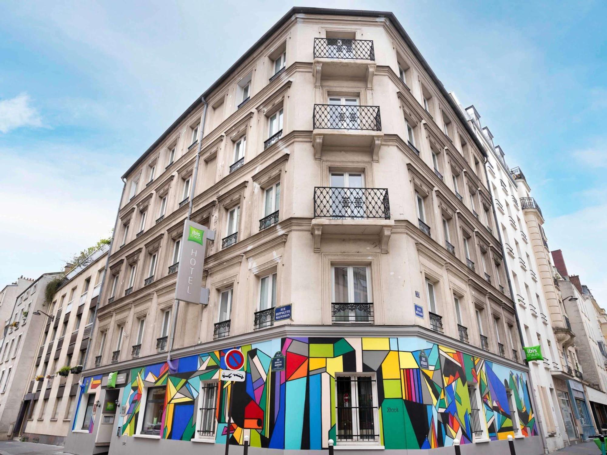 Ibis Styles Paris Maine Montparnasse Hotel Exterior photo