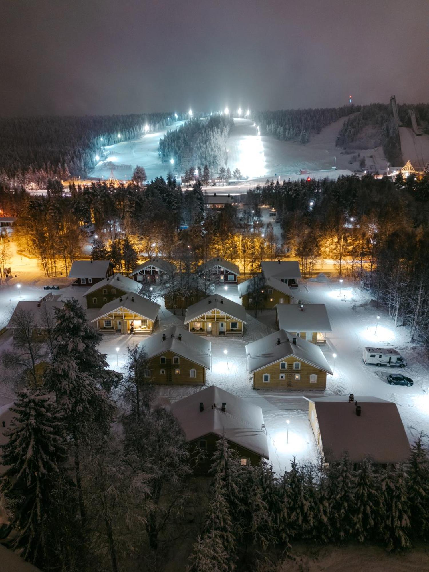 Lapland Hotels Ounasvaara Chalets Rovaniemi Exterior photo