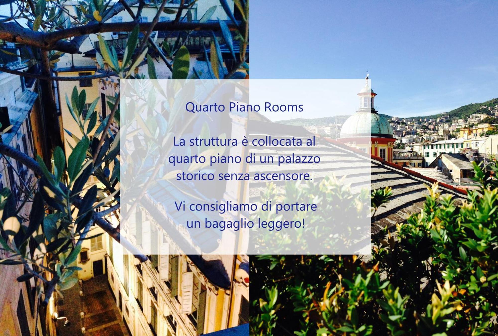 Quarto Piano Rooms Genoa Exterior photo