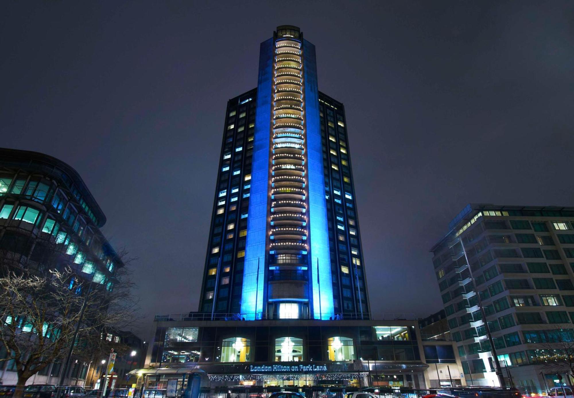 London Hilton On Park Lane Hotel Exterior photo